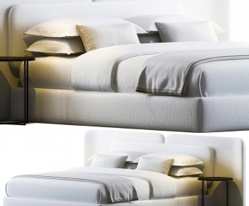 Modern Double Bed-ID:798701052