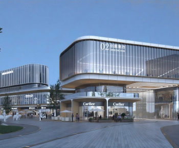 Modern Commercial Street-ID:534579046