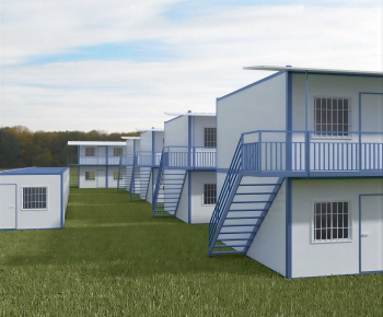 Modern Residential Building-ID:370141988