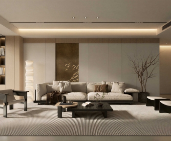 Modern A Living Room-ID:988461021