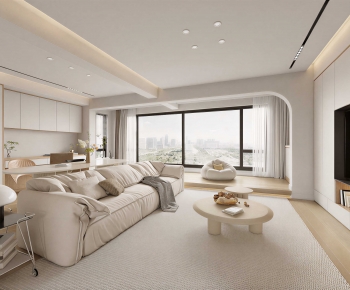 Modern A Living Room-ID:155077934