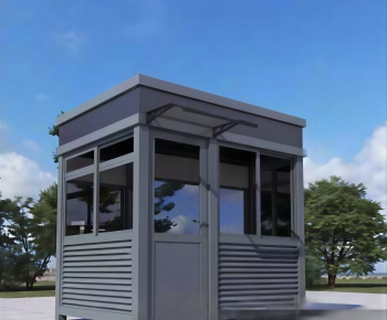 Modern Security Booth-ID:985939987