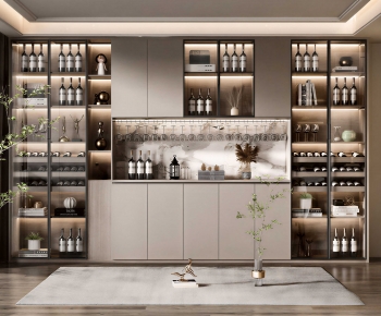 Modern Wine Cabinet-ID:920034898