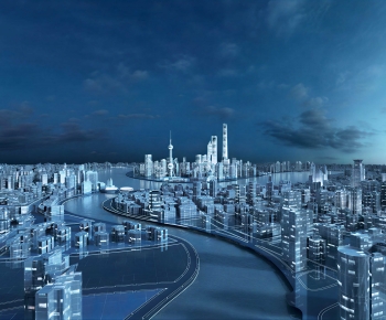 Modern Appearance Of Commercial Building-ID:698446991