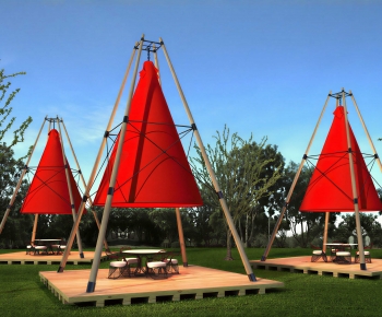 Modern Park Landscape-ID:828015095