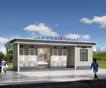 Modern Public Building-ID:268285046