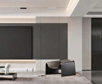 Modern A Living Room-ID:270951036