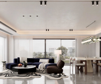 Modern A Living Room-ID:262085916