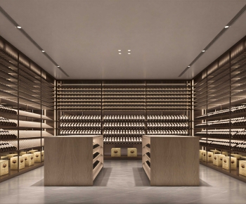 Modern Wine Cellar/Wine Tasting Room-ID:817567119