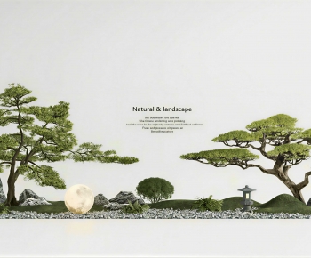 New Chinese Style Plant Landscaping-ID:554013975