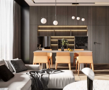 Modern A Living Room-ID:970448971