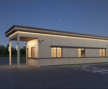 Modern Security Booth-ID:910774958