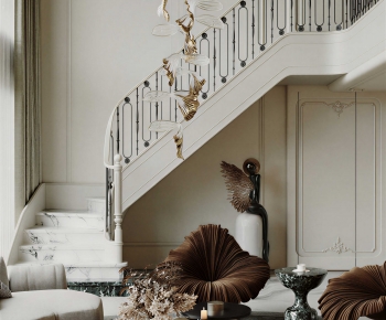 French Style Stairwell-ID:266925101