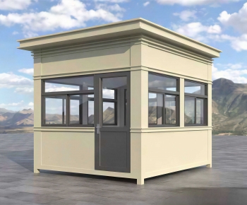 Modern Security Booth-ID:668966057