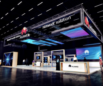 Modern Exhibition Hall-ID:218493942