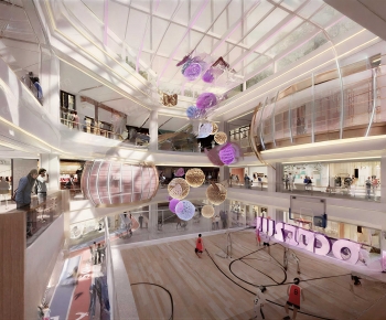 Modern Shopping Mall-ID:754481084