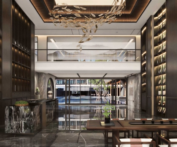 New Chinese Style Lobby Hall-ID:354794033