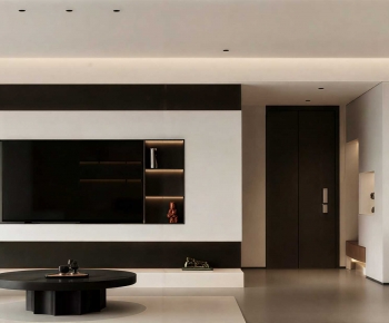 Modern A Living Room-ID:754218109