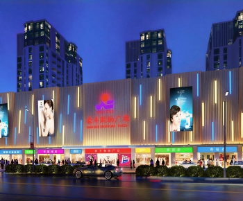 Modern Appearance Of Commercial Building-ID:170412062