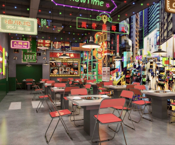 Retro Style Restaurant-ID:483104941