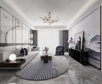 Modern A Living Room-ID:345561982