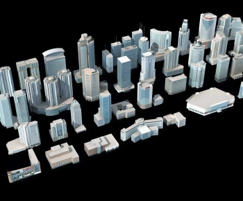 Modern Architectural Bird's-eye View Planning-ID:269558916