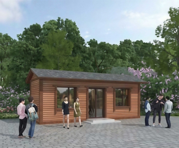 New Chinese Style Public Building-ID:979398979