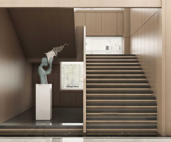 Modern Office Stairwell-ID:219425928