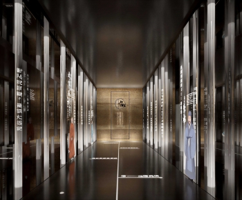 New Chinese Style Exhibition Hall-ID:844691041