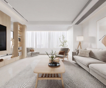 Modern A Living Room-ID:829412947