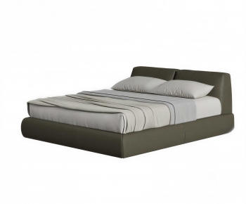 Modern Double Bed-ID:436168914