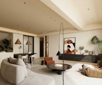 Modern A Living Room-ID:844626909