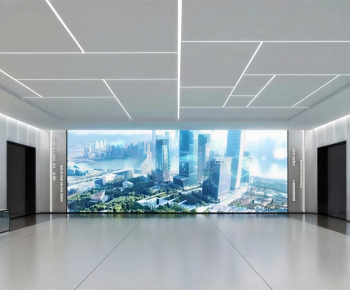 Modern Exhibition Hall-ID:192244054