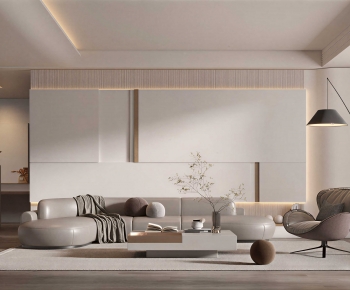 Modern A Living Room-ID:680639038