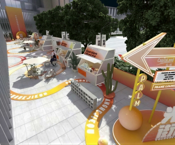 Modern Commercial Street-ID:557620524