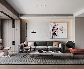 Modern A Living Room-ID:556001909