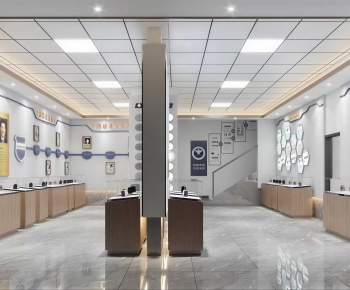 Modern Exhibition Hall-ID:508176094