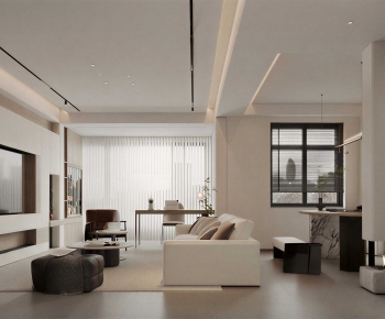 Modern A Living Room-ID:234510966