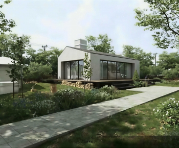 Modern Villa Appearance-ID:950119029