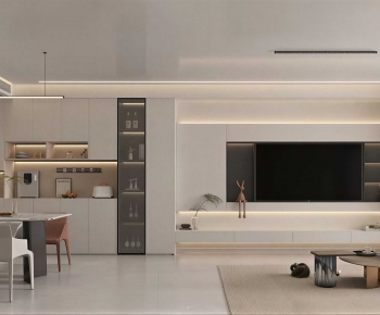 Modern A Living Room-ID:758722079