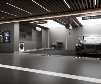 Modern Automobile Repair Shop-ID:388075115