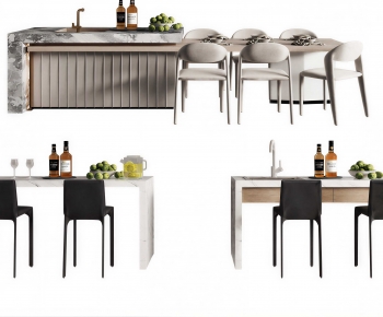 Modern Dining Table And Chairs-ID:752012975