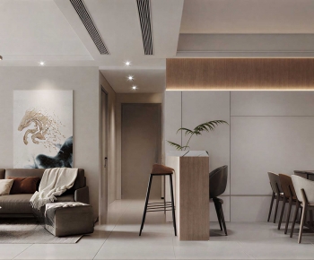 Modern A Living Room-ID:780622967