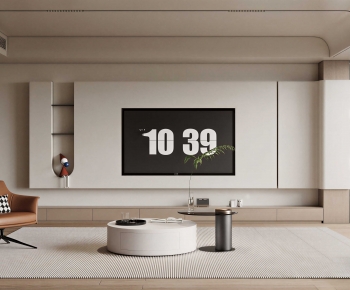 Modern A Living Room-ID:787487033