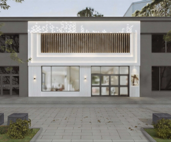 Modern Facade Element-ID:238631962