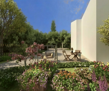 Modern Courtyard/landscape-ID:636611018