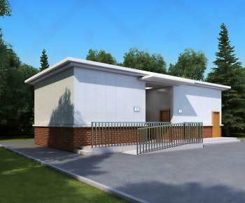 Modern Public Building-ID:628254891