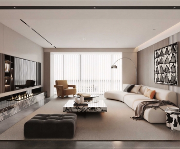 Modern A Living Room-ID:983706001