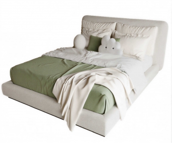 Modern Double Bed-ID:246949914