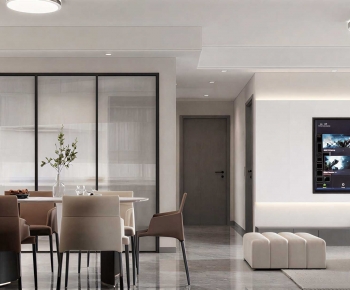 Modern A Living Room-ID:519635921